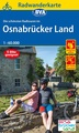 Fietsknooppuntenkaart ADFC Radwanderkarte Osnabrücker Land | BVA BikeMedia
