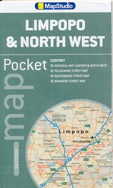 Wegenkaart - landkaart Limpopo & North West pocket map | MapStudio