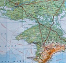 Wegenkaart - landkaart Ukraine - Moldova | Gizi Map
