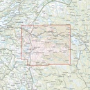 Wandelkaart - Topografische kaart Fjällkartor 1:100.000 Jämtlandsfjällen | Zweden | Calazo