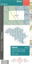 Topografische kaart - Wandelkaart 27/3-4 Topo25 Watou | NGI - Nationaal Geografisch Instituut
