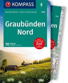 Wandelgids Kompass Wanderführer 5922 Graubünden Nord | Kompass