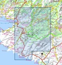 Wegenkaart - landkaart 4254OT Sartène | IGN - Institut Géographique National
