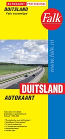 Wegenkaart - landkaart Autokaart Professional Duitsland | Falk