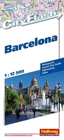 Stadsplattegrond City Flash Barcelona | Hallwag