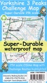 Wandelkaart Yorkshire 3 Peaks Challenge Map | Discovery Walking Guides
