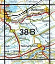 Topografische kaart - Wandelkaart 38B Schoonhoven | Kadaster