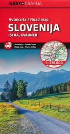 Wegenkaart - landkaart Slovenie - Slovenija, Istra, Kvarner | Kartografija