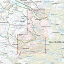 Wandelkaart 3 Fjällkartor 1:50.000 Kungsleden - Saltoluokta–Kvikkjokk | Zweden | Calazo