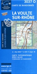Wandelkaart - Topografische kaart 3037O SB - Serie Bleue La Voulte-sur-Rhone | IGN - Institut Géographique National
