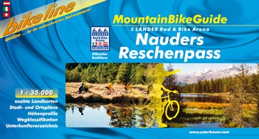 Mountainbikegids Bikeline Mountainbikeguide Nauders Reschenpass | Esterbauer