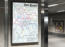 Wandkaart - Stadsplattegrond Den Bosch  - 's-Hertogenbosch Metro Transit Map - Metrokaart | Victor van Werkhoven