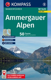 Wandelgids 5425 Kompass Wanderführer Ammergauer Alpen | Kompass