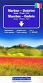 Wegenkaart - landkaart 09 Marken - Marches, Umbria - Umbrie | Kümmerly & Frey