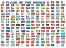 Magnetische puzzel Magnetische puzzel Vlaggen van de Wereld | Extragoods