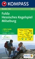 Wandelkaart 461 Fulda - Hessisches Kegelspiel - Milseburg | Kompass