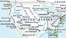 Wegenkaart - landkaart 3125 Southeastern Plains and Gulf coast | National Geographic