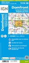 Wandelkaart - Topografische kaart 1516SB Domfront, Lassay-les-Châteaux, Bagnoles-de-l'Orne | IGN - Institut Géographique National