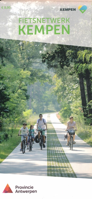 Fietsknooppuntenkaart Fietsnetwerk Kempen | Provincie Antwerpen Toerisme |  5420321007963 | Reisboekwinkel De Zwerver