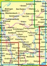 Wandelkaart 763 Spessart | Kompass