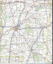 Wegenkaart - landkaart 177 Deep South and Florida  | Michelin