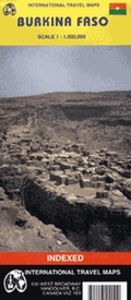 Wegenkaart - landkaart Burkina Faso | ITMB