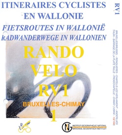 Fietskaart RV01 Rando Velo 1 Au fil de l'eau | NGI - Nationaal Geografisch Instituut