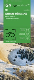 Wegenkaart - landkaart 14 TOP 250 Auvergne - Rhône-Alpes - Massif Central | IGN - Institut Géographique National