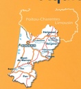 Wegenkaart - landkaart 524 Aquitaine 2023 | Michelin