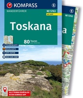 Toskana, 80 Touren mit Extra-Tourenkarte