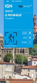 Wandelkaart 2835OT Le Puy-en-Velay / Yssingeaux | IGN - Institut Géographique National