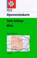 Wandelkaart 15/2 Alpenvereinskarte Totes Gebirge - Mitte | Alpenverein