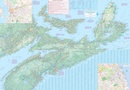 Wegenkaart - landkaart Maritieme Provincies Canada | ITMB