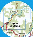 Topografische kaart - Wandelkaart 3440ET Digne-les-Bains | IGN - Institut Géographique National