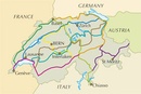 Fietsgids Cycletouring in Switzerland - Zwitserland | Cicerone