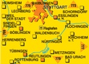 Wandelkaart 776 Schönbuch - Schurwald | Kompass