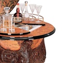 Barglobe - Wereldbol met koelkast | Zoffoli