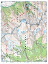 Wandelkaart - Topografische kaart John Muir Trail | Tom Harrison Maps 