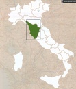 Wandelkaart Via Francigena in Toscana | Global Map