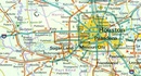 Wegenkaart - landkaart 08 USA Zuid: Texas, Oklahoma, Kansas | Reise Know-How Verlag