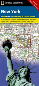 Wegenkaart - landkaart Guide Map New York | National Geographic