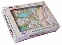 Keswick reliëf kaart A4 gift box