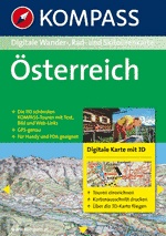 Digitale kaart Oostenrijk 3D GPS  | Kompass