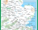 Wegenkaart - landkaart 5 OS Road Map East Midlands & East Anglia, including London | Ordnance Survey