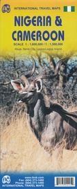 Wegenkaart - landkaart Nigeria and Cameroon - Nigeria en Kameroen | ITMB