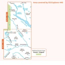 Wandelkaart - Topografische kaart 440 OS Explorer Map Glen Cassley, Glen Oykel | Ordnance Survey