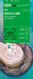 Wegenkaart - landkaart 07 TOP 250 Pays de la Loire | IGN - Institut Géographique National