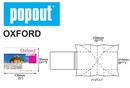 Stadsplattegrond Popout Map Oxford | Compass Maps