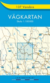 Wegenkaart - landkaart 137 Vägkartan Vansbro | Lantmäteriet