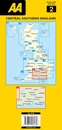 Wegenkaart - landkaart 2 Road Map Britain Engeland Centraal Zuid | AA Publishing